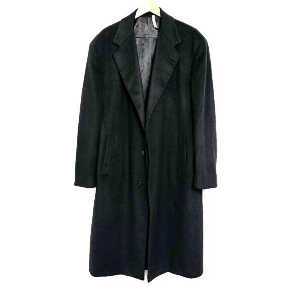 John W. Nordstrom 100% Cashmere Single Breasted Dress Winter Coat EUC - Picture 1 of 16